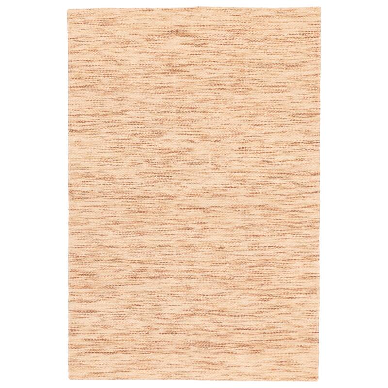 ECARPETGALLERY Braid weave Sienna Cream Wool Rug - 5'1 x 7'8