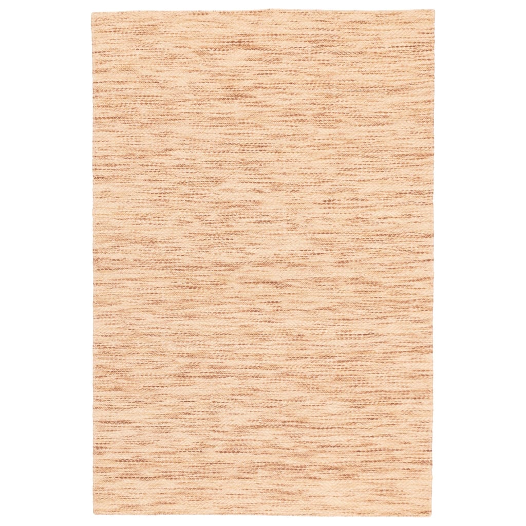 ECARPETGALLERY Braid weave Sienna Cream Wool Rug - 5'1 x 7'8