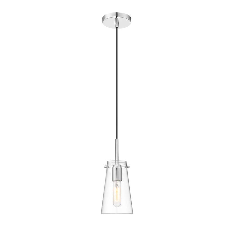 Z-Lite 7508MP Kira 5" Wide Mini Pendant with Shade