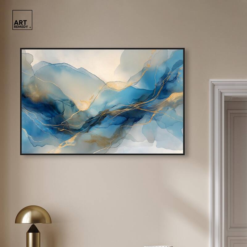Postmodern Flow II Canvas by Art Remedy