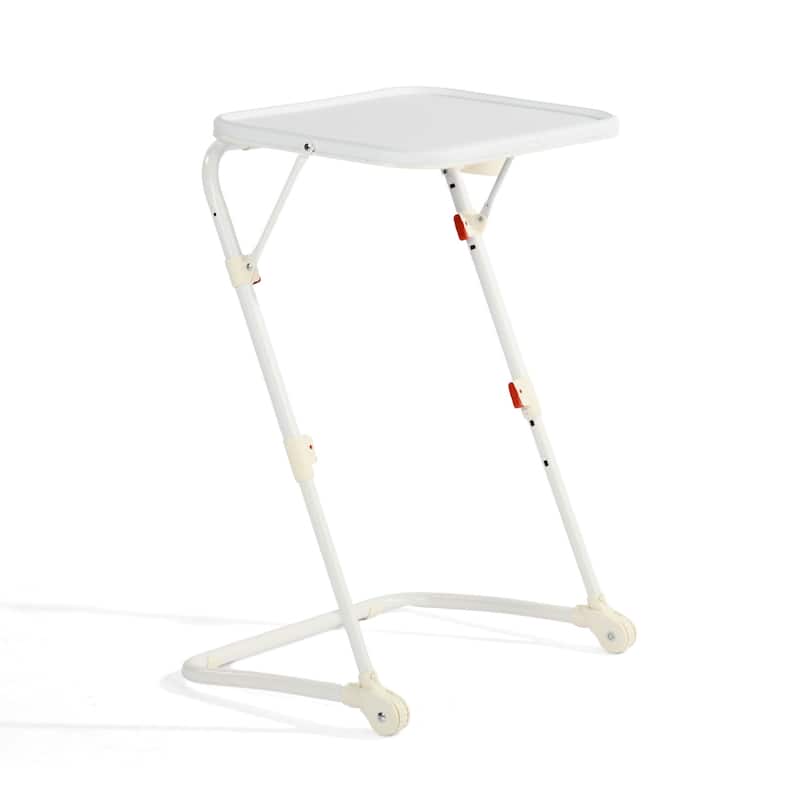 TV Tray Table Desk with Cup Holder Adjustable Folding for Home, Office,Foldable, Portable, Stable, Llghtwelght, Storage