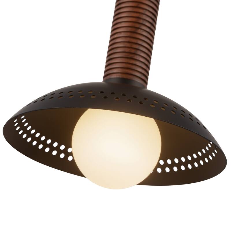 Alora Lighting PD616109-UNV Arden 6" Wide LED Wood Mini Pendant with