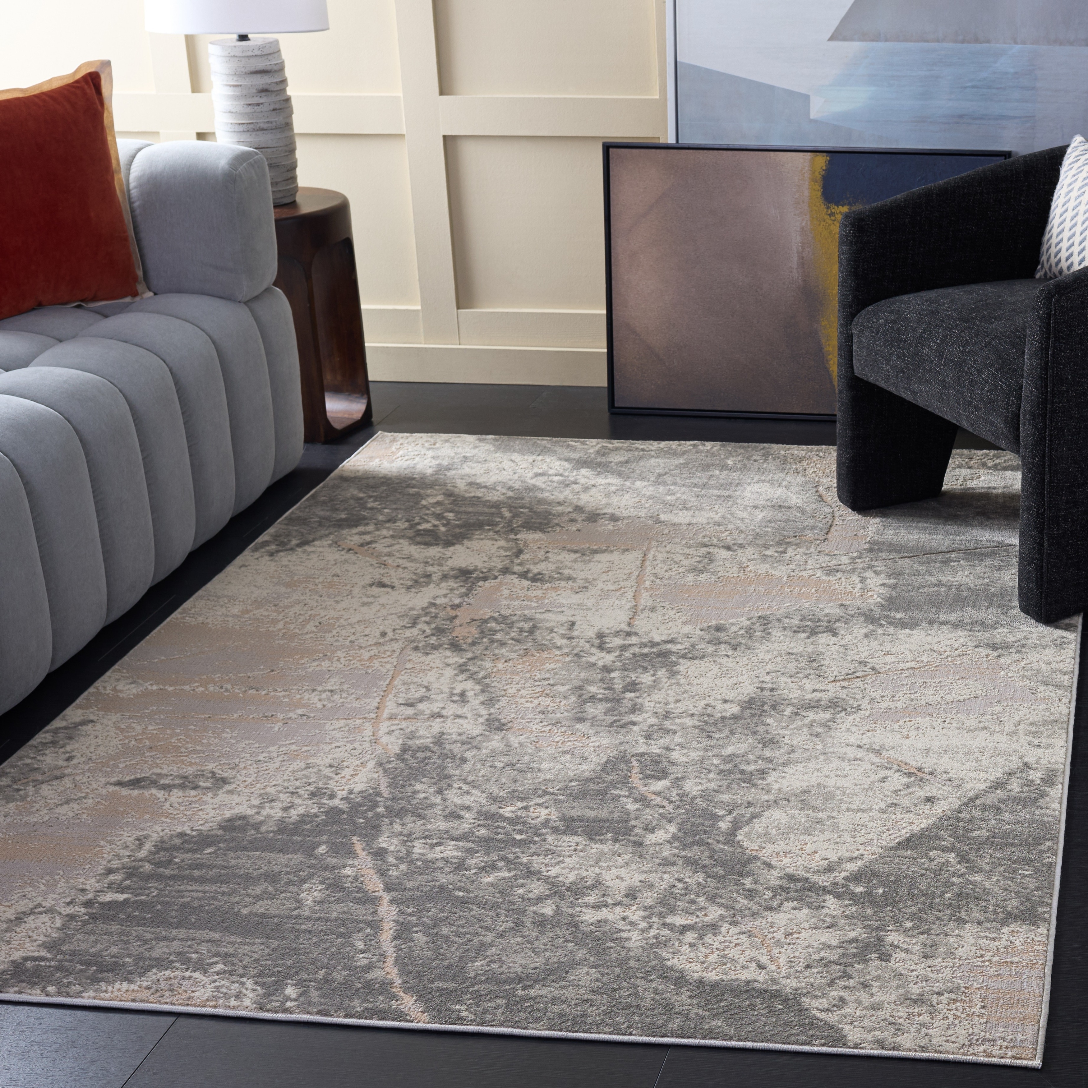 SAFAVIEH Palma Anki Modern Abstract Area Rug