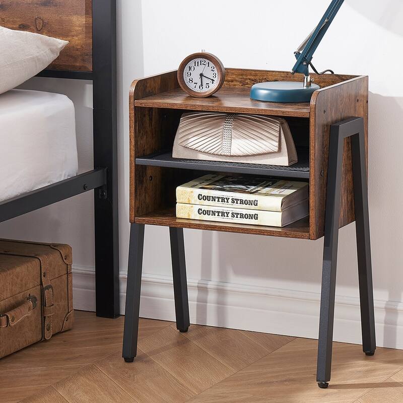 Taomika 3-Pieces Bedroom Sets with Black Bed Frame