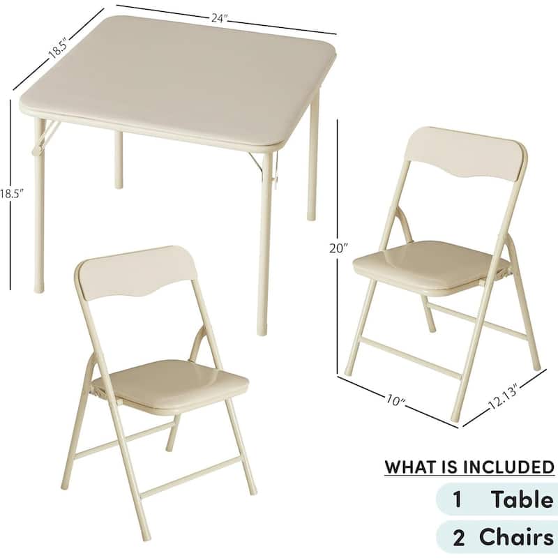 Heritage Kids 3 Piece Activity Table and Chair Set