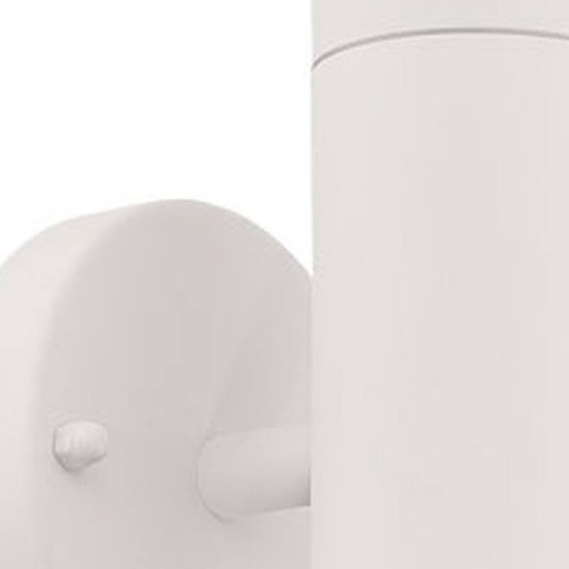 Metal Up Down Wall Sconce with LED Hardwired UV-Resistant - 4.63” x 4.38” x 6.5” (D x W x H)