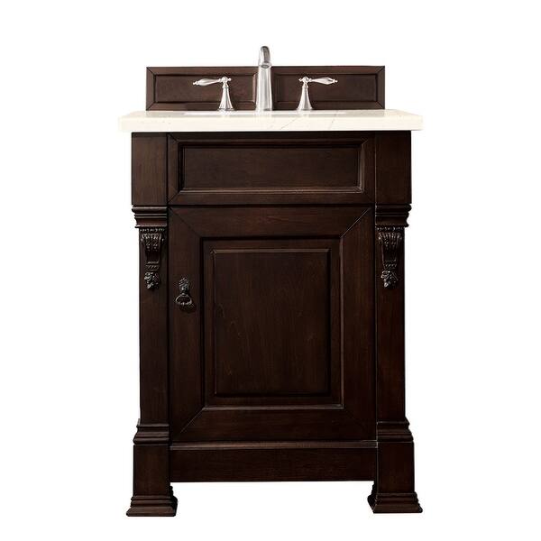slide 1 of 6, Brookfield 26" Burnished Mahogany Single Vanity