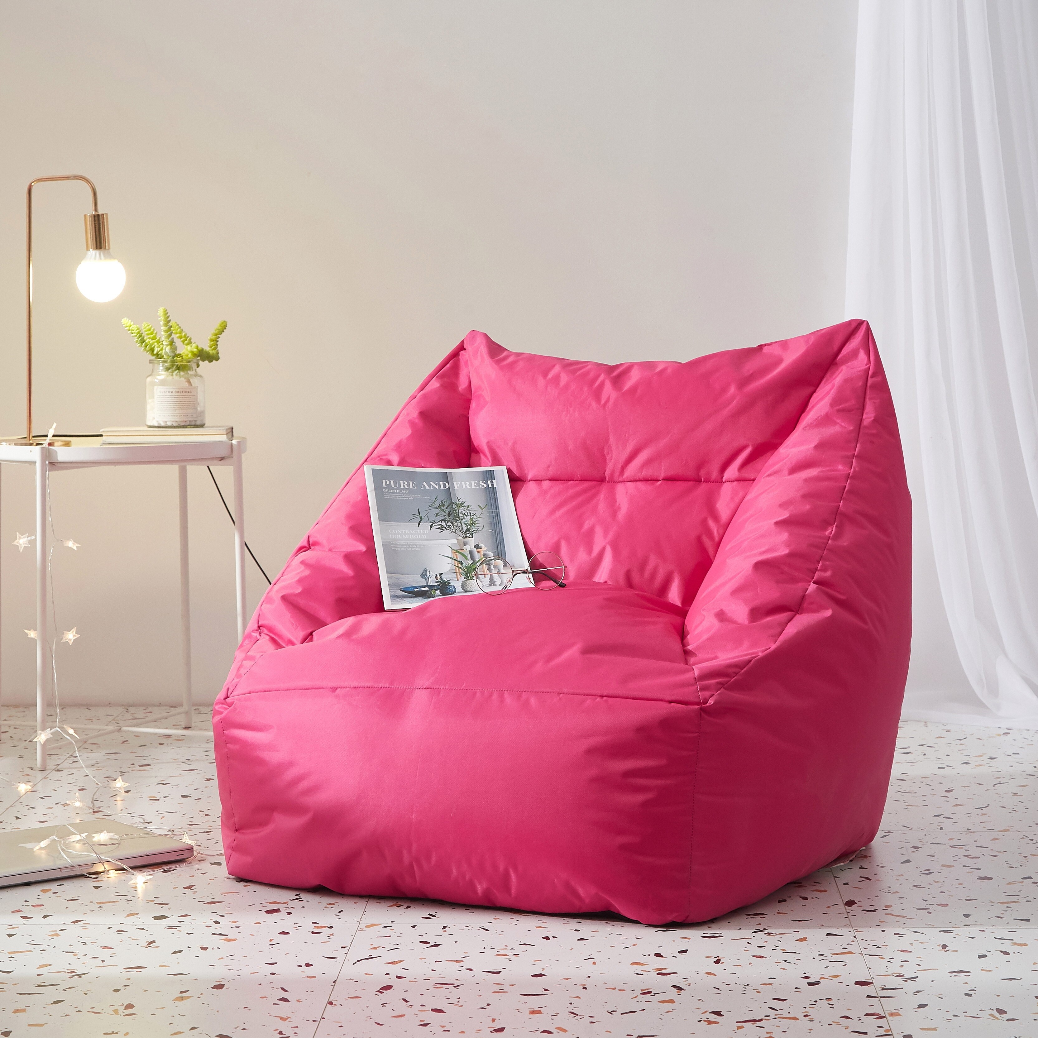 Urban shop faux fur kids size bean bag chair deals