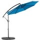preview thumbnail 45 of 49, Best Choice Products 10ft Offset Hanging Market Patio Umbrella