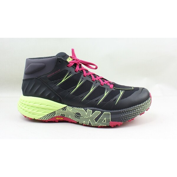Shop Hoka One One Womens Speed Goat Black Running Shoes