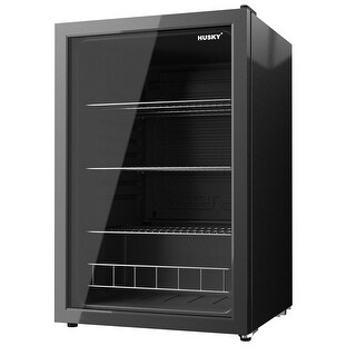 Avanti 4.5 cu. ft. Compact Refrigerator, Mini-Fridge, in Stainless
