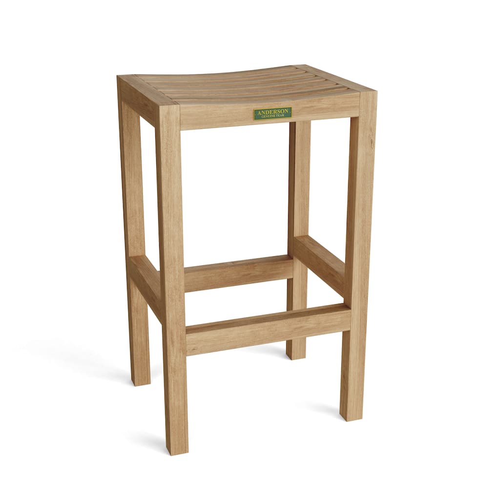 Montego Teak Outdoor Bar Stool