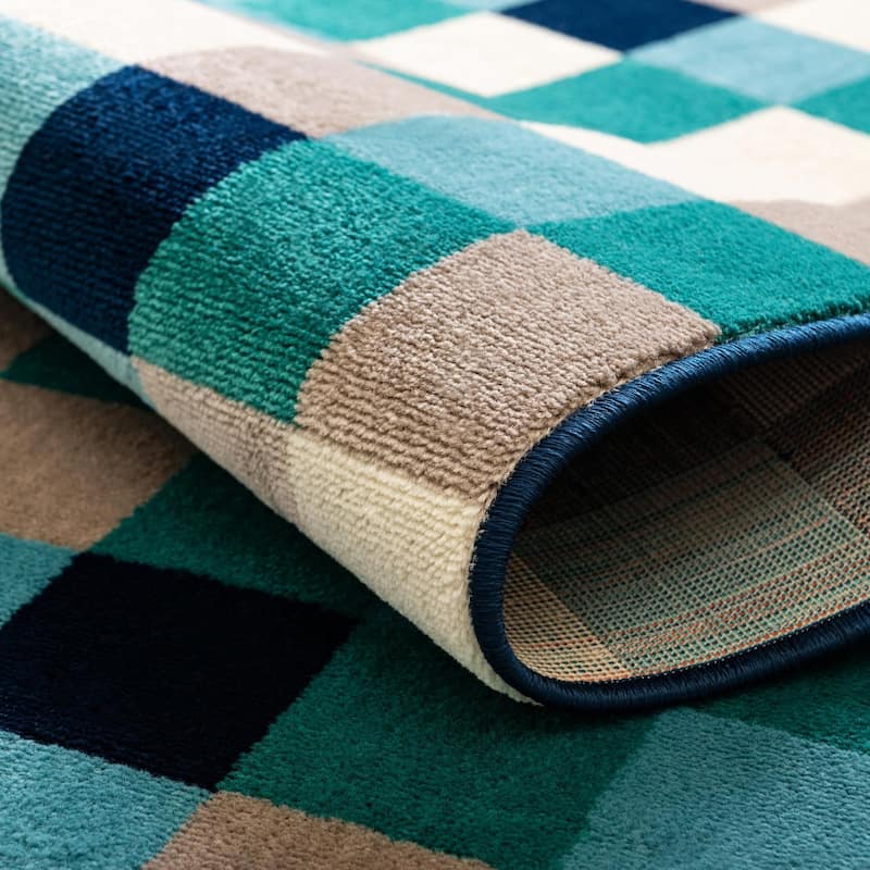 Contemporary Chorisia Collection Area Rug