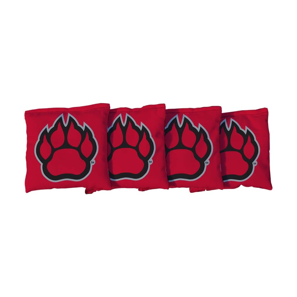 Northern Illinois Red Cornhole Bags