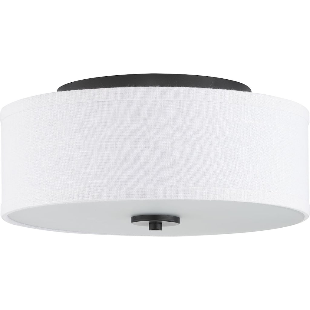 Inspire Collection 13" Two-Light Flush Mount - 13 in x 13 in x 5.5 in