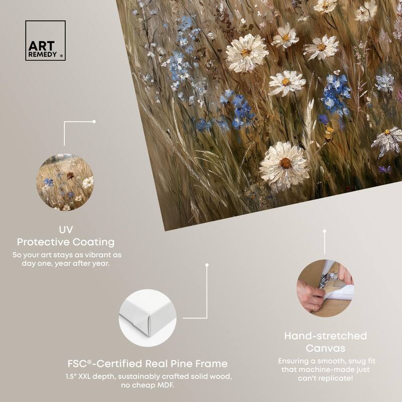 Field of Forgotten Dreams III Canvas by Art Remedy, Gallery Wrapped
