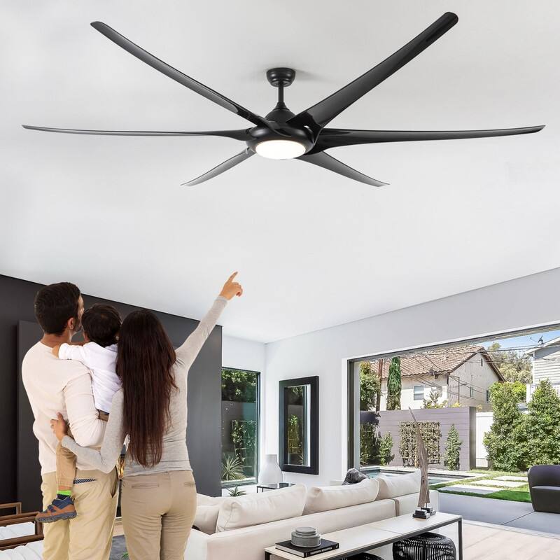 100" Ceiling Fans with Lights and Remote