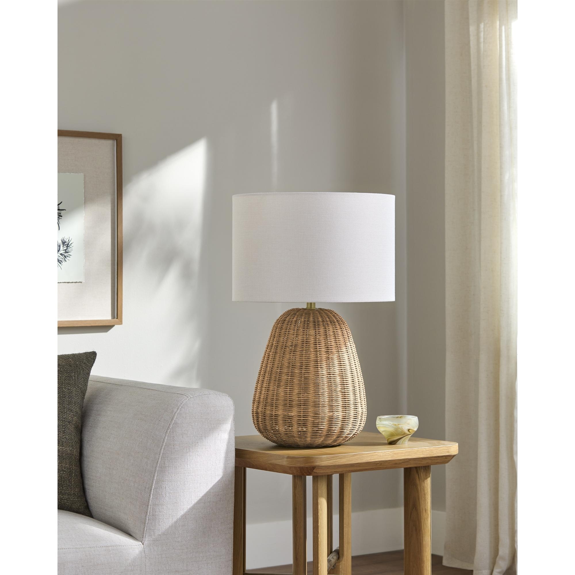 Livabliss Olira Global Accent Table Lamp - 28"H x 17"W x 17"D