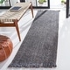 preview thumbnail 43 of 55, SAFAVIEH Handmade Natural Fiber Immacolata Jute Fringe Rug 2'3" x 10' Runner - Charcoal/Natural