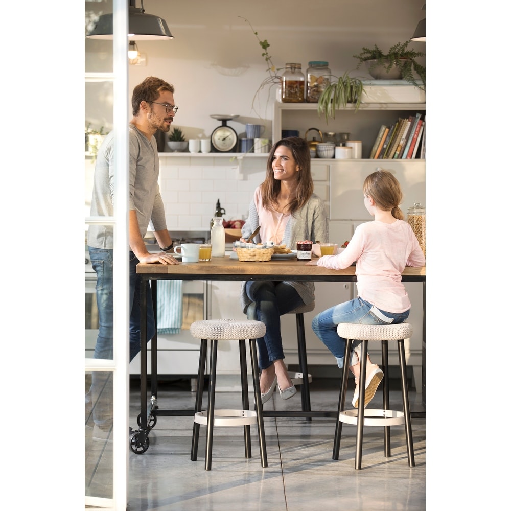 Keter cozy bar stool cheap