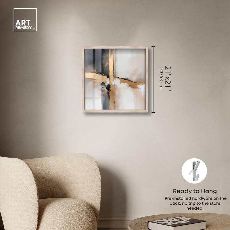 Golden Hour I Shadowbox by Art Remedy