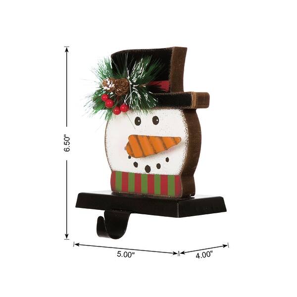 Glitzhome Christmas Wooden/Metal Stocking Holder Bed Bath & Beyond