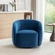 preview thumbnail 6 of 107, SEYNAR Modern Glam Velvet Upholstered 360 Degree Swivel Accent Armchair