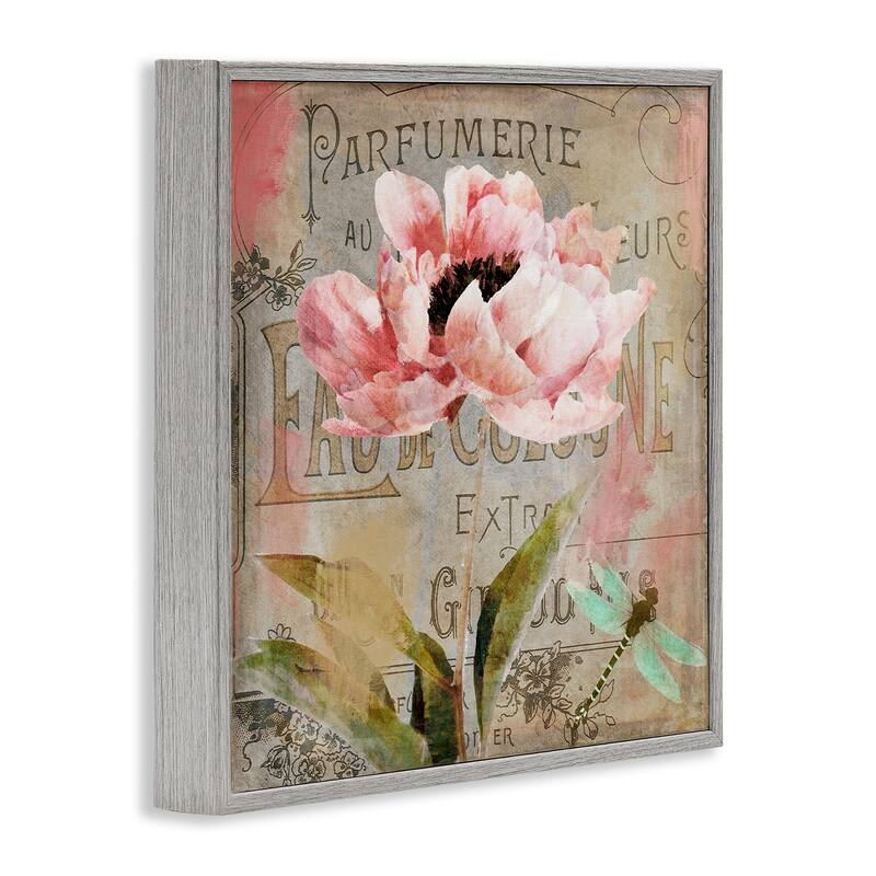 Stupell French Vintage Blossom Framed Giclee Art Design By Sasha