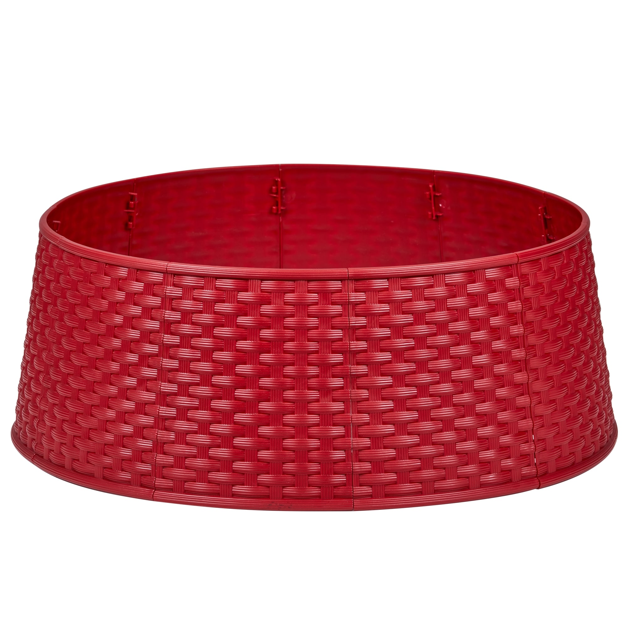 25.5" Rattan Pattern Large Christmas Tree Collar