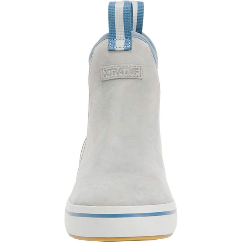 Xtratuf Women's 6 in Leather Ankle Deck Boot - Grey - 11