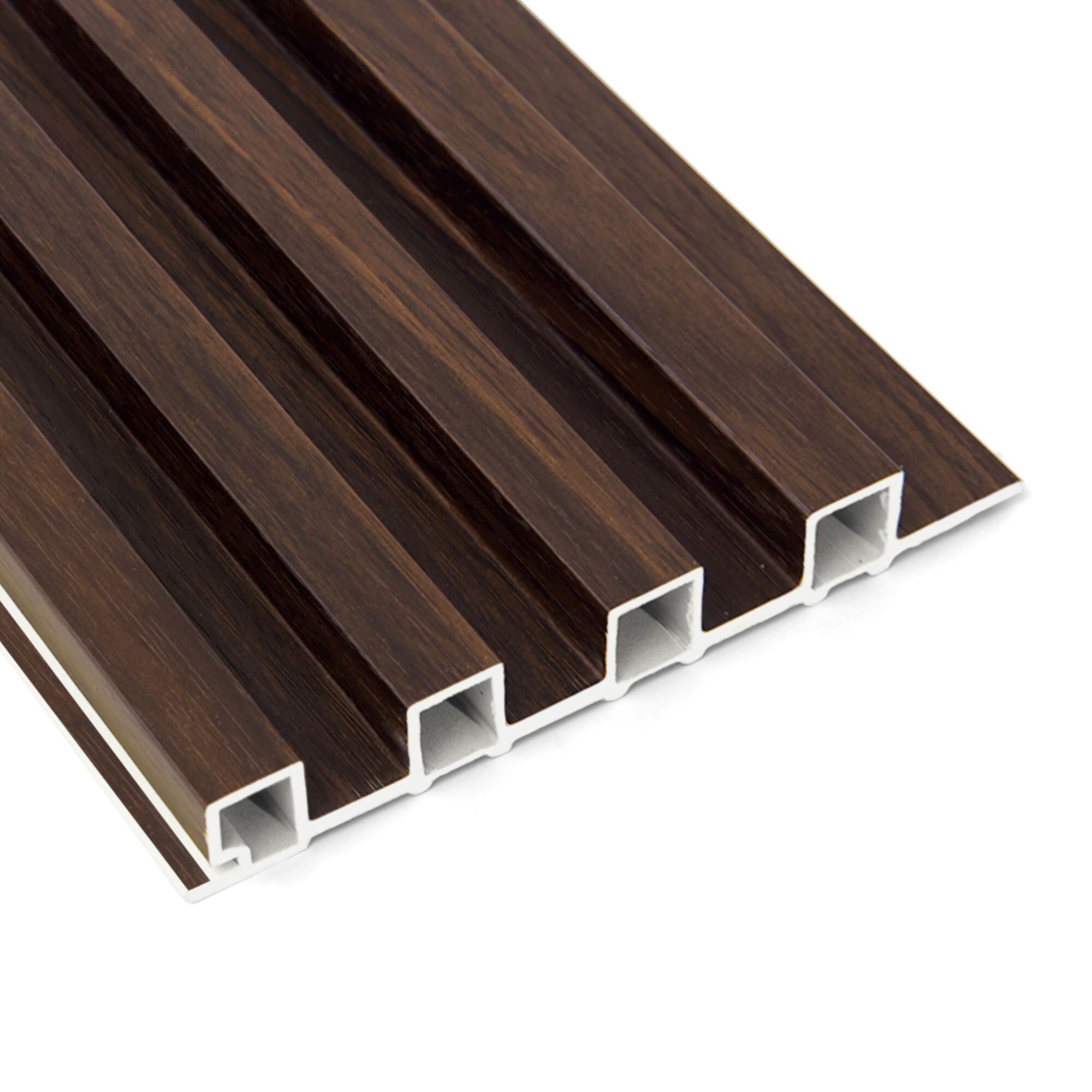 Art3d 96'' x 6'' Slat Wall Panel,WPC Acoustic Wall Paneling, 8pcs