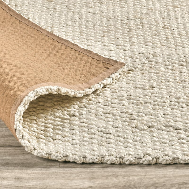 Villa by Classic Home Santa Cruz Jute Handwoven Accent Rug