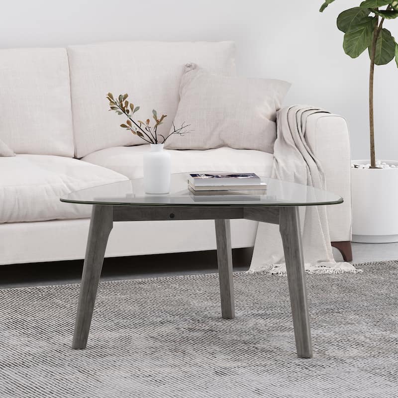 Contemporary Coffee Table, Sleek Design, Ideal for Living Rooms or Offices