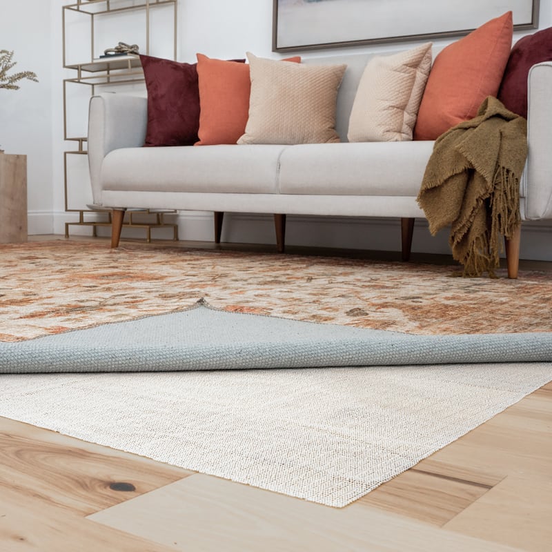 Luxury Grip Traditional Solid Non Slip Rug Pad - 3' x 10'