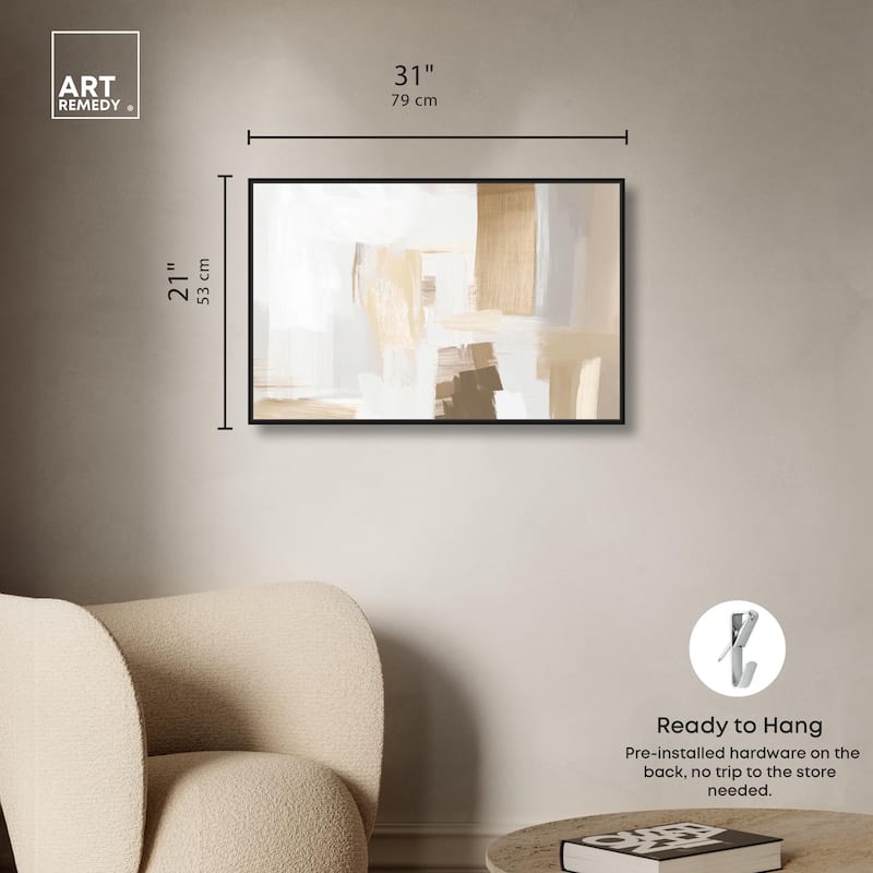 Honeycomb Hues II Canvas by Art Remedy
