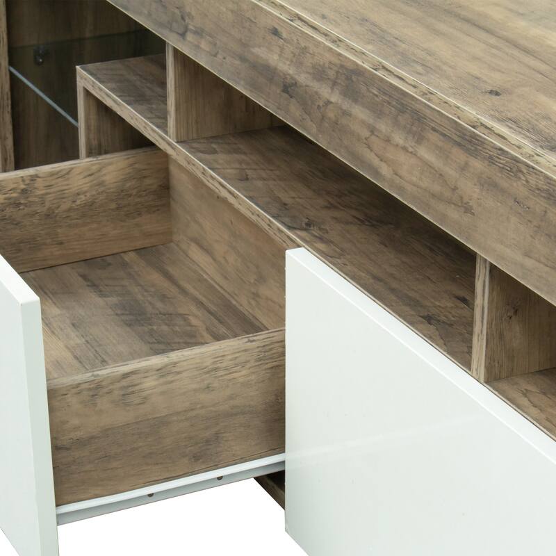 60-Inch Modern TV Stand with RGB light
