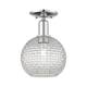 Option Polished Chrome / Clear Basketweave
