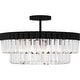preview thumbnail 2 of 3, Quoizel Semi-Flush Mount Four Light Semi Flush Mount