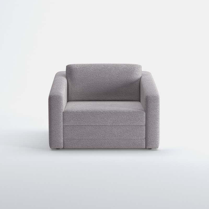 Artdeco Home - Pala Sherpa Convertible Sleeper Arm Chair Bed