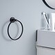preview thumbnail 3 of 6, Wall Mounted Towel Ring,Bathroom Hand Towel Ring(2 pieces)