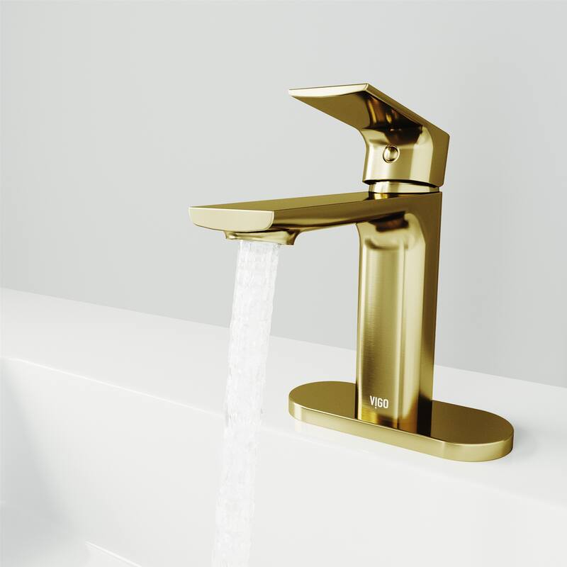 VIGO Davidson Single Hole Bathroom Faucet
