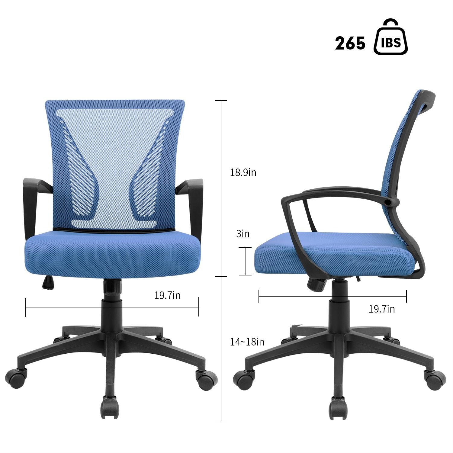 Furmax office mesh clearance chair with armrest