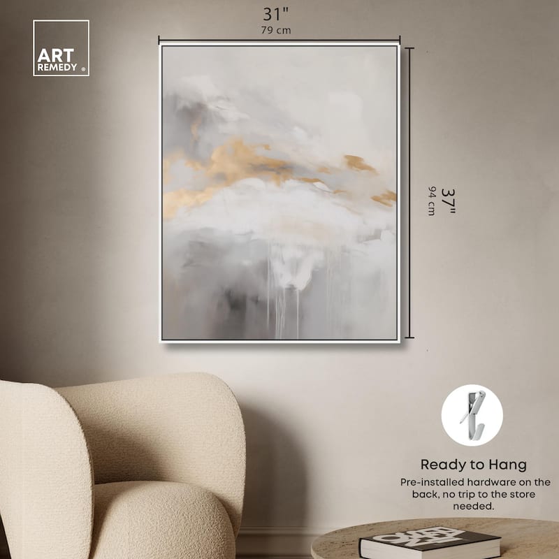 Mellowed Mist I Canvas by Art Remedy