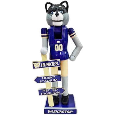 NCAA 12" University of Washington Mascot Nutcracker