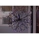 preview thumbnail 3 of 1, Celebrations Orange/Purple 20 in. LED Prelit Shimmering Sphere Halloween Decor