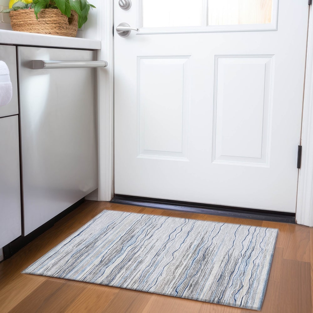 Premium Washable Super Soft Solid Landscape Mayfield Rug