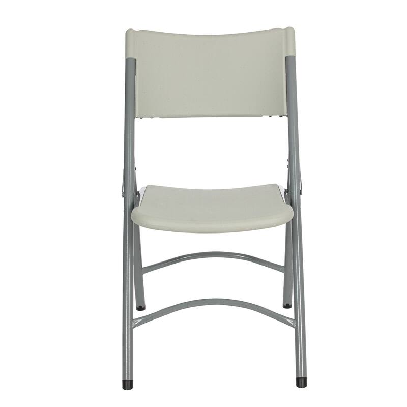 Hampden Furnishings Gwyneth Collection Resin Folding Chair, Pack of 4