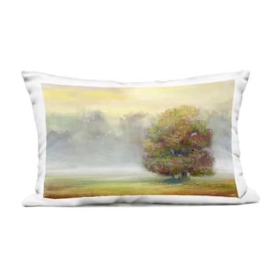 Stupell Dry Brush Tree in Nature Printed Outdoor Throw Pillow Design by Ashley Davis
