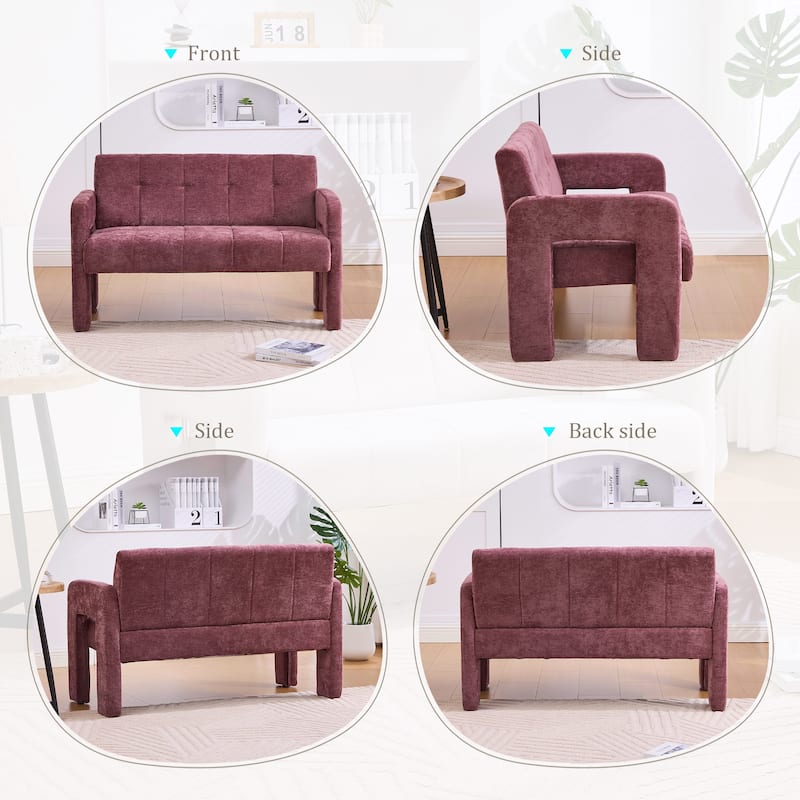 Upholstered Sofa Leisure Sofa Comfortable Seating