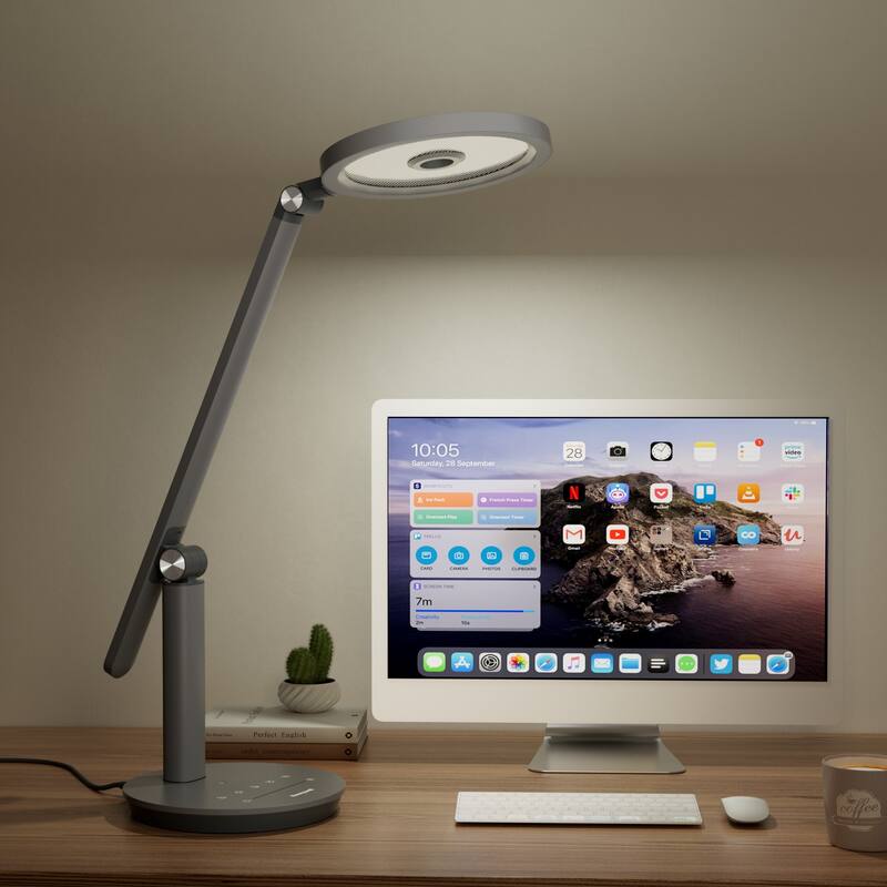 Honeywell H6 LED Desk Lamp – 800LM Dimmable, Touch Control with Timer